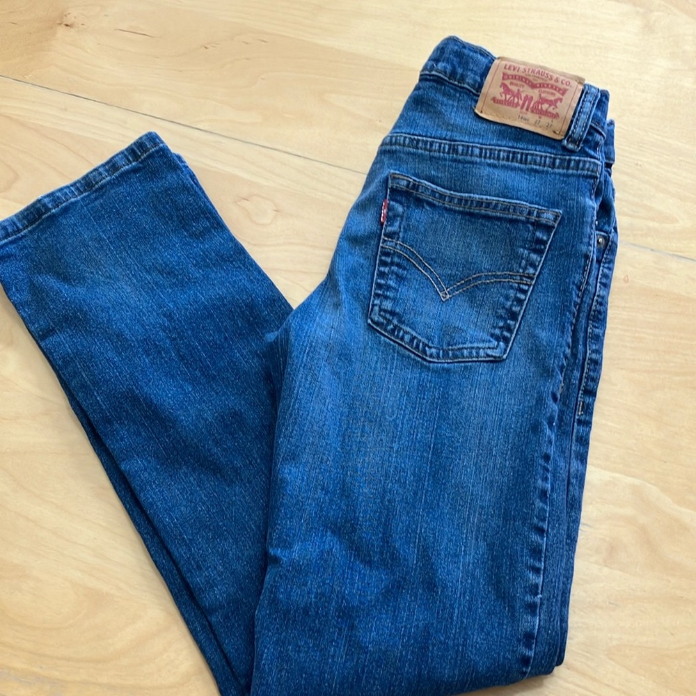 Levi’s 511 slim blue jeans size 14 in great condition‎